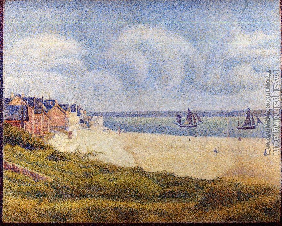 Georges Seurat : Le Crotoy, Downstream